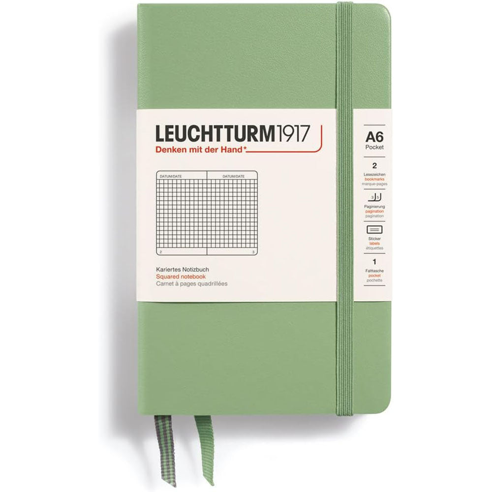 Leuchtturm inbunden kvadratbok A6