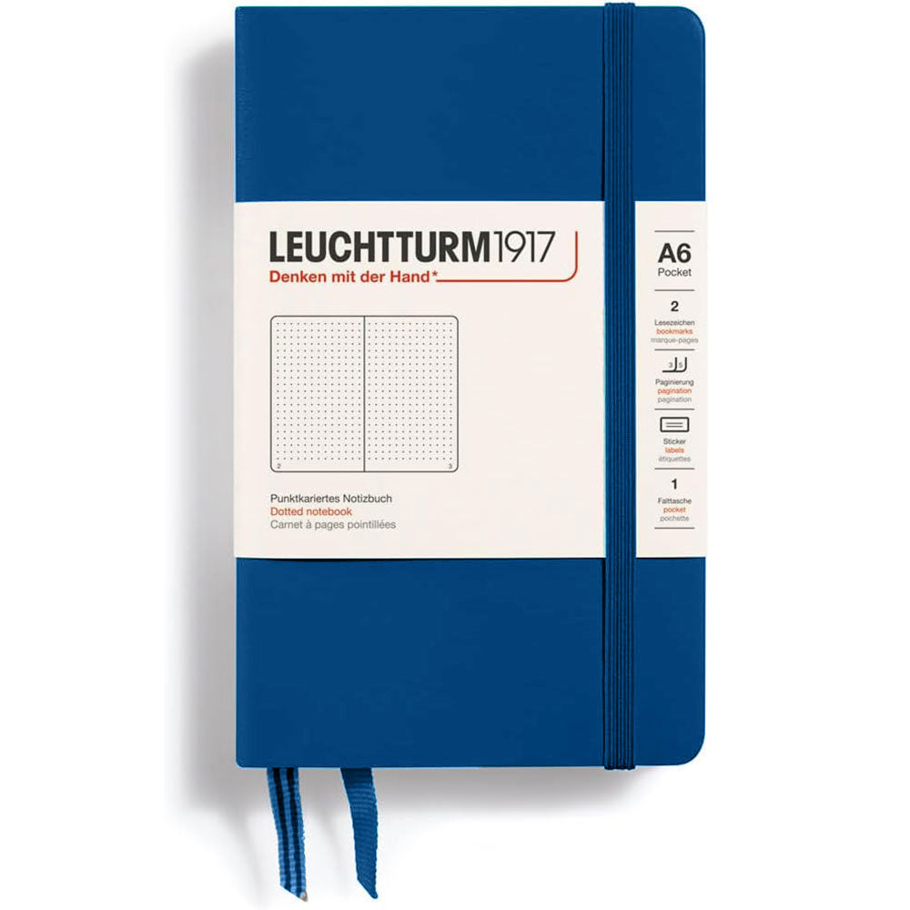 Leuchtturm w twardej okładce kropkowana notatnik A6