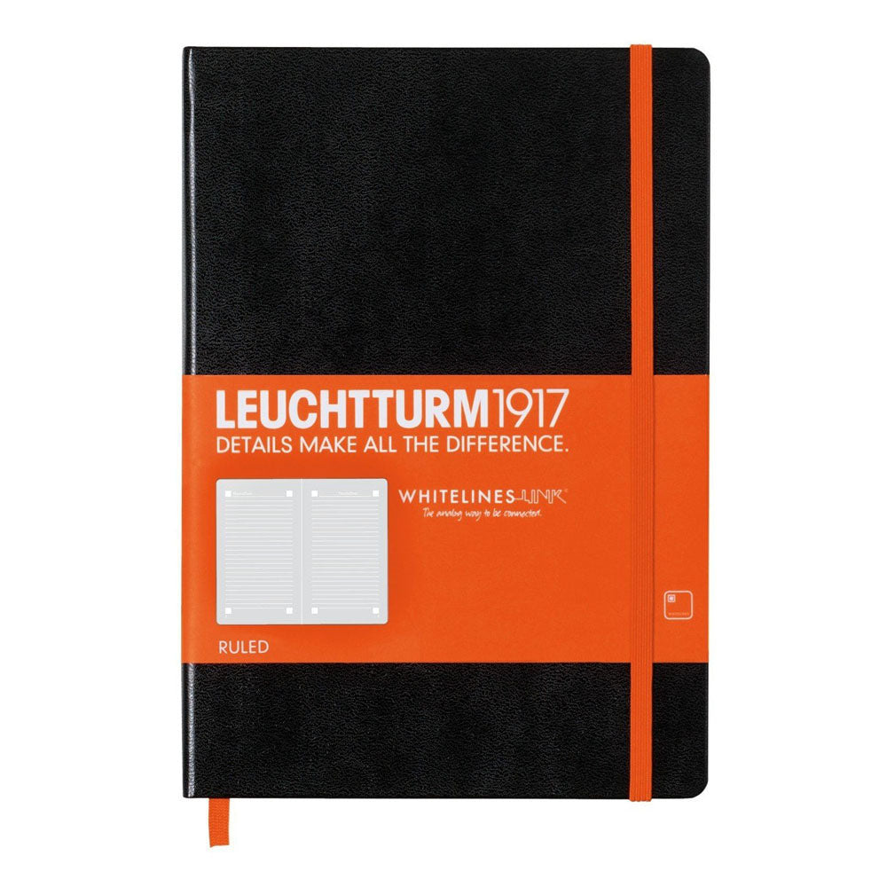 Leuchtturm HC Whiteleines Link rządzony notatnikiem (czarny)