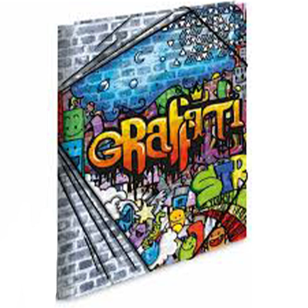 Herma Elasticed PP -mappe Graffiti