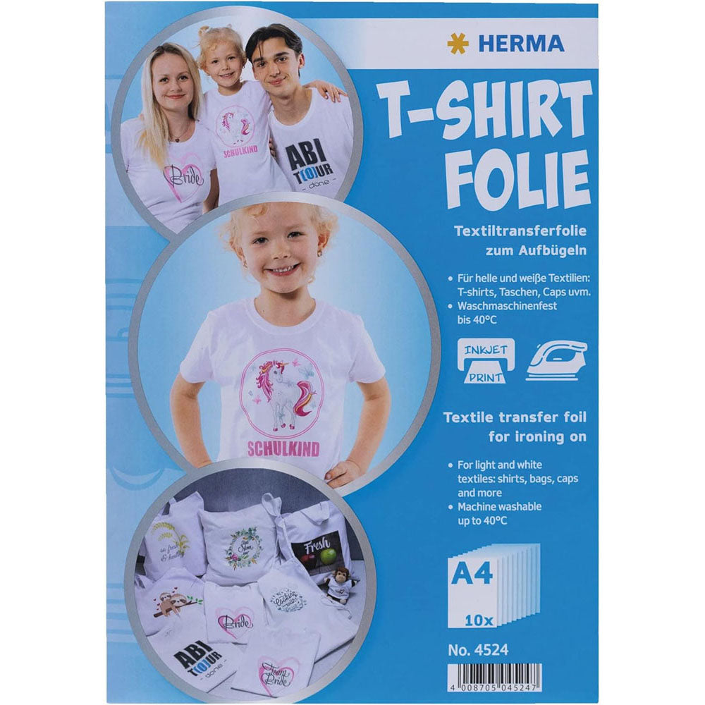 Herma T-Shirt Folio do lekkich tekstyliów A4