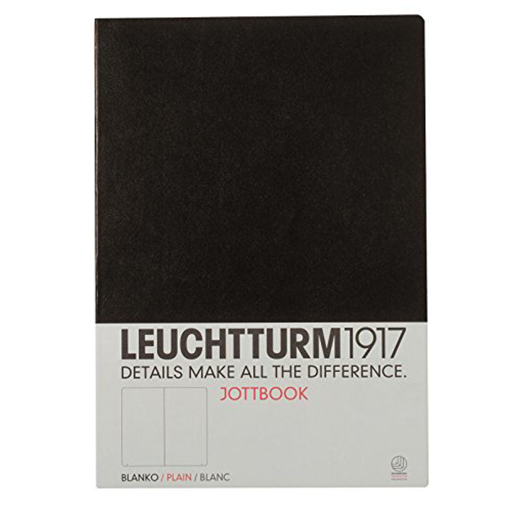 Leuchtturm Jottbook 60ページA4（黒）