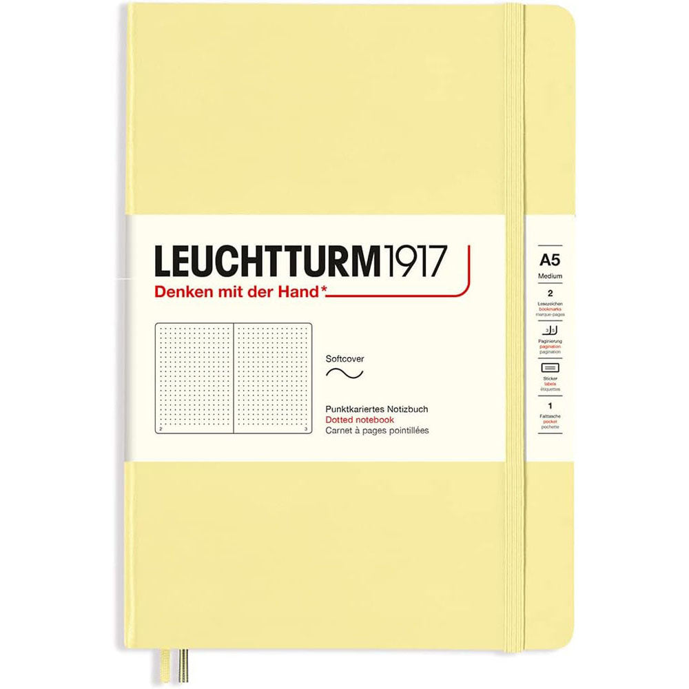 Leuchtturm softcover prikket notebook A5