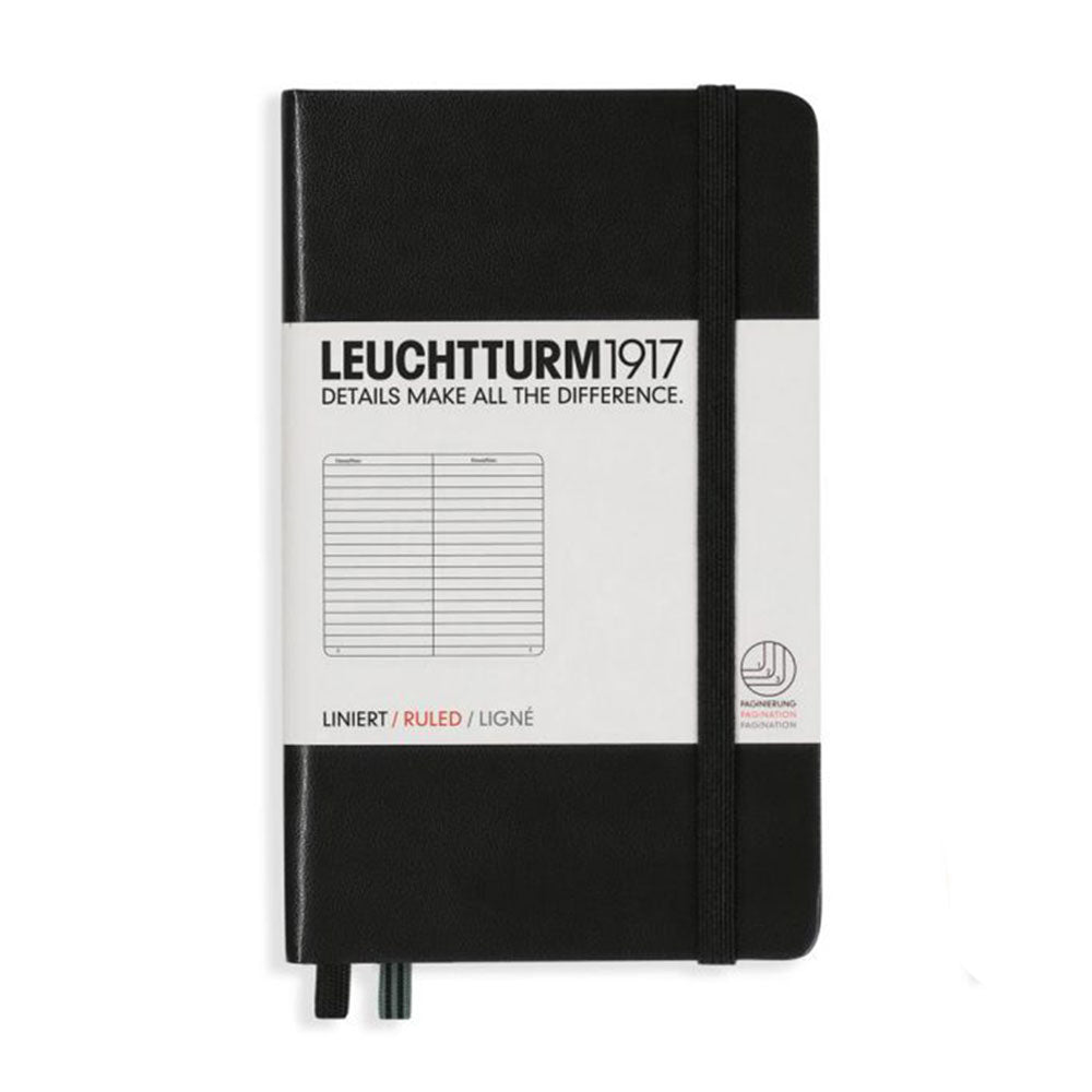 Leuchtturm inbunden styrde anteckningsbok A6