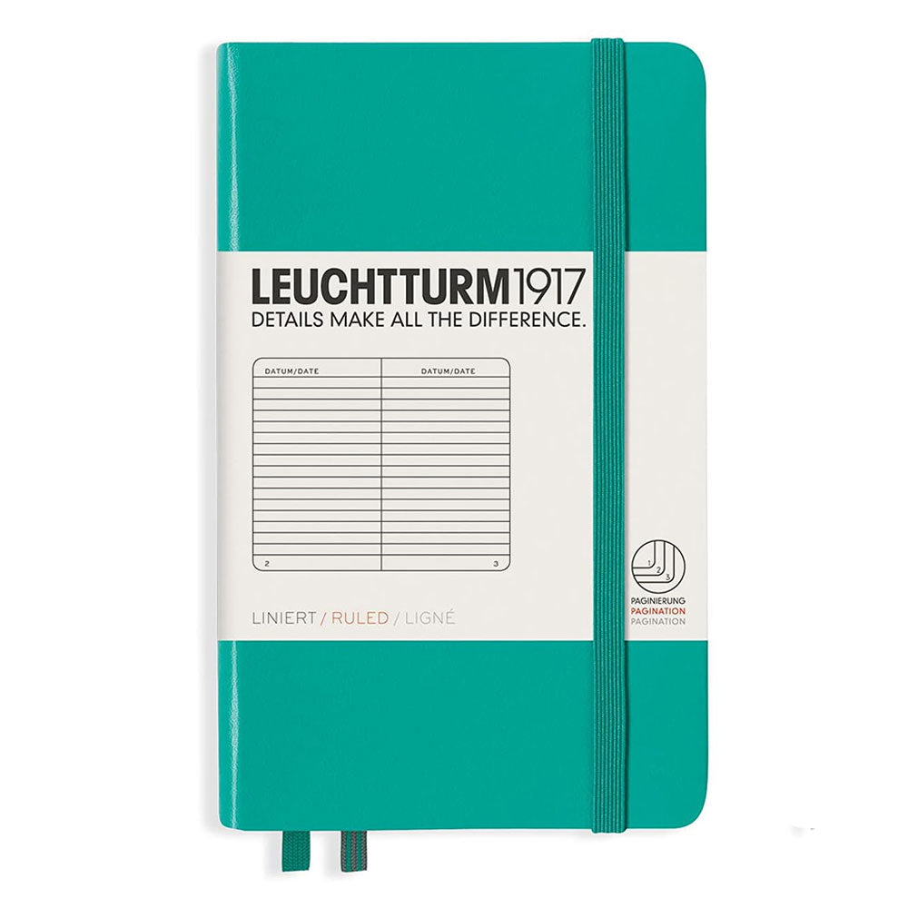 Leuchtturm Hardcover styrede notebook A6