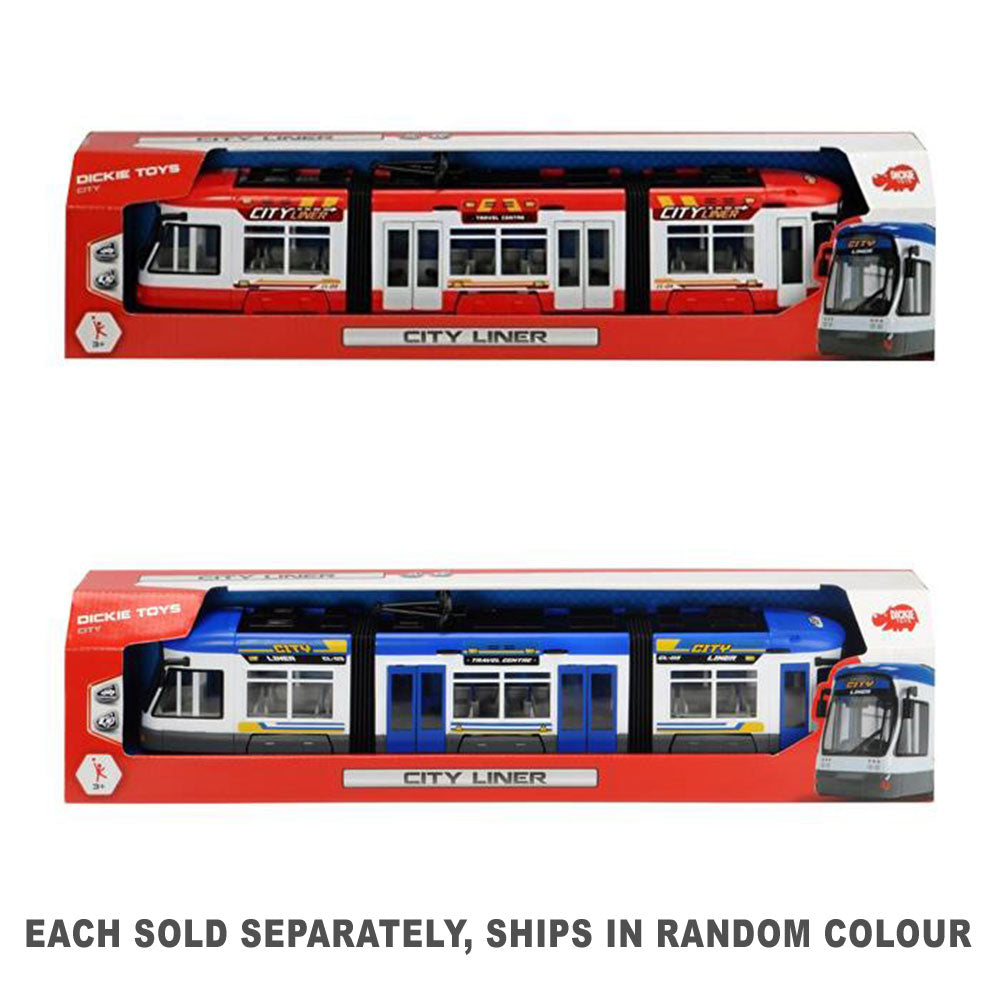 Dickie Toys City Liner Tram 46cm (1pc Random)