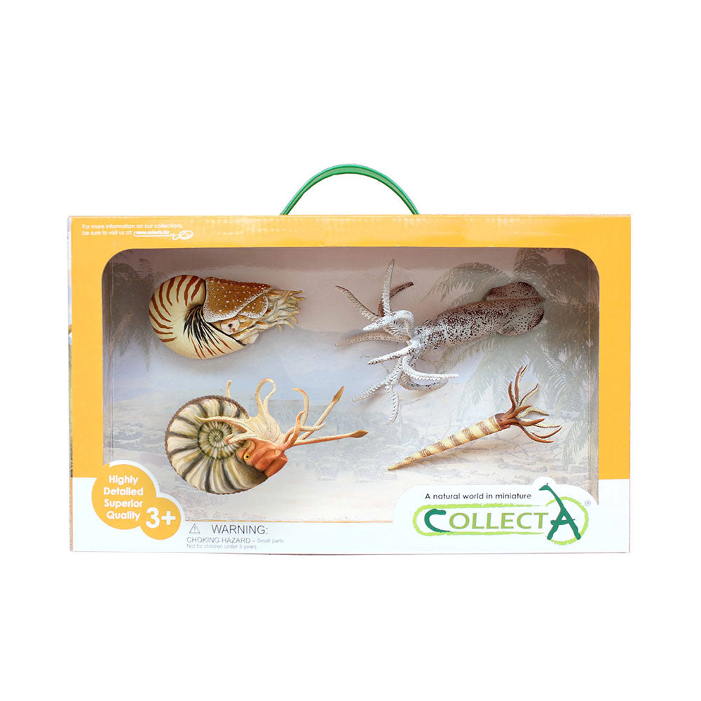 CollectA Prehistórica Figuras de mar de regalos (paquete de 4)