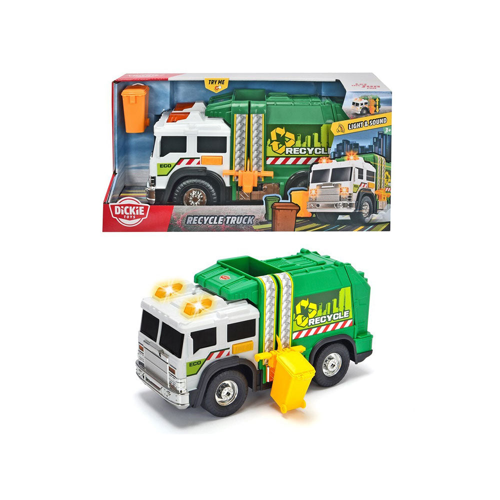 Dickie Toys Recycle Truck con luz y sonido 30 cm