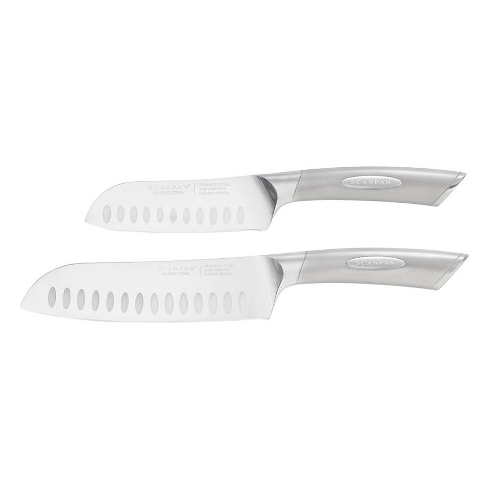 Scanpan Classic rustfrit stål Santoku -kniv