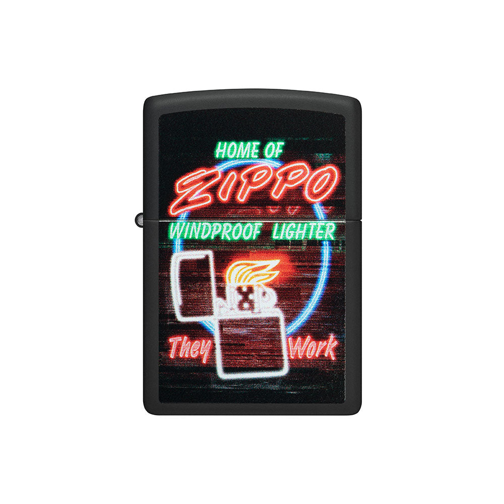 Zippo Zippo Design Black Windproof lettere