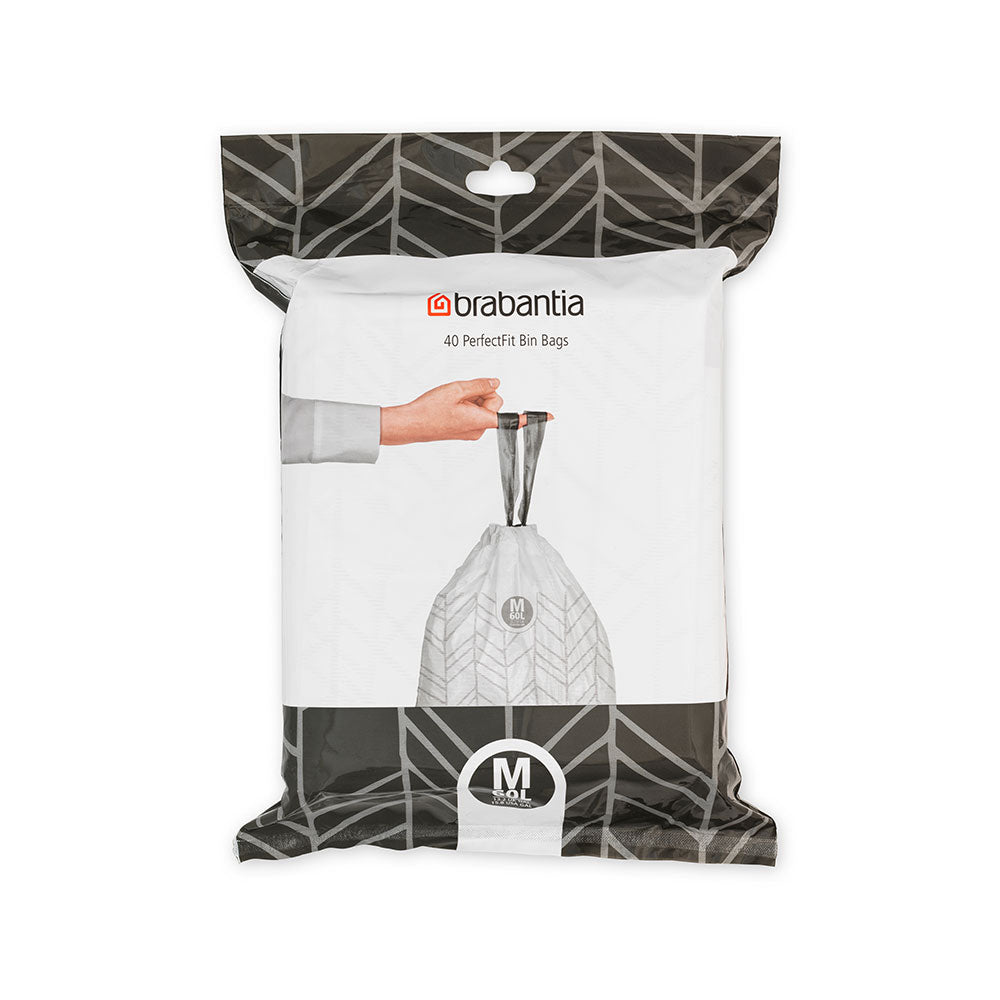 Brabantia PerfectFit Dispenser Pack con 40 bolsas