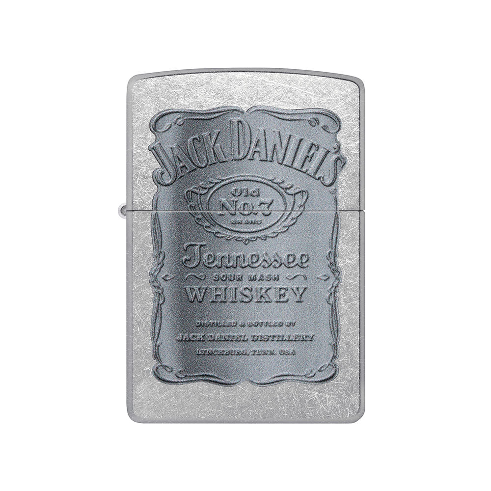 Zippo Jack Daniel's Street Chrome vindtæt lysere