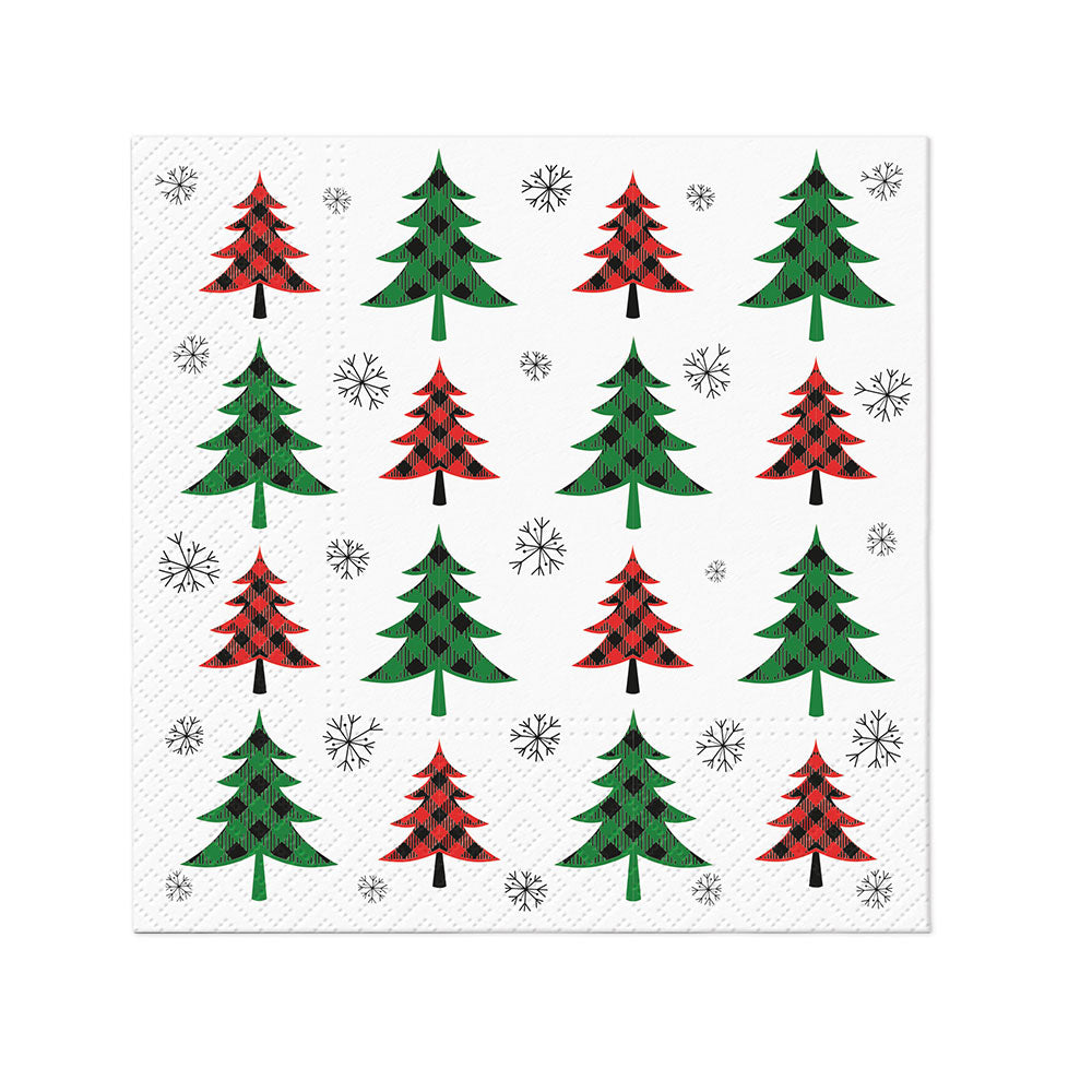 Paw Lunch Napkin 33cm (Christmas Edition)