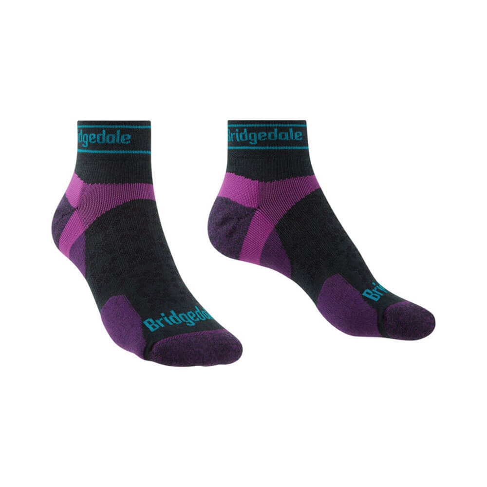 Kobiet's Merino Sport Low Socks (Purple)