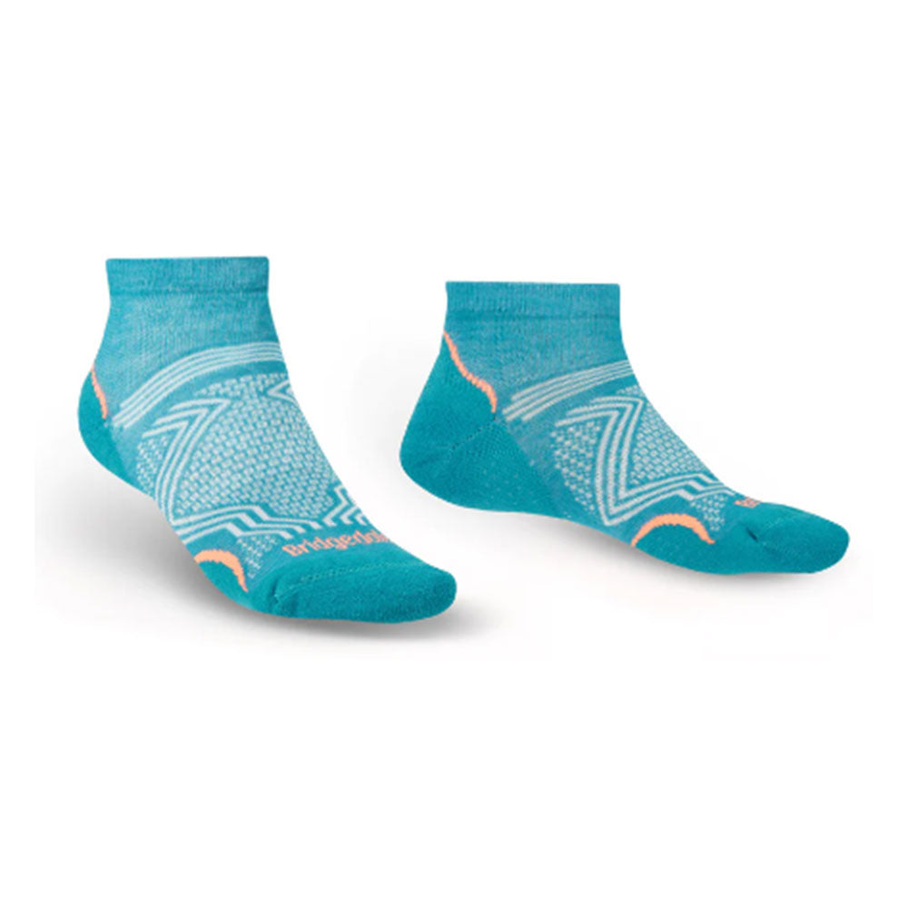 女子ローカットハイキングUltralightT2 CoolMax Socks（ティール）