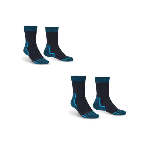 Expedition Heavyweight Merino Comfort Socks (Navy)