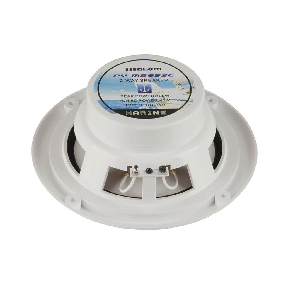 Respuesta Marine Coaxial Coaxial de 2 vías (blanco)