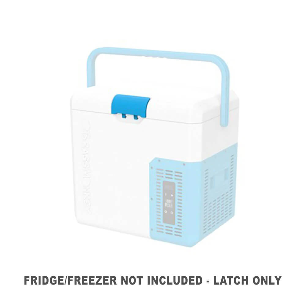 Latcha azul sobressalente para frigorífico/freezer portátil de Monkey de bronze 18L (azul)