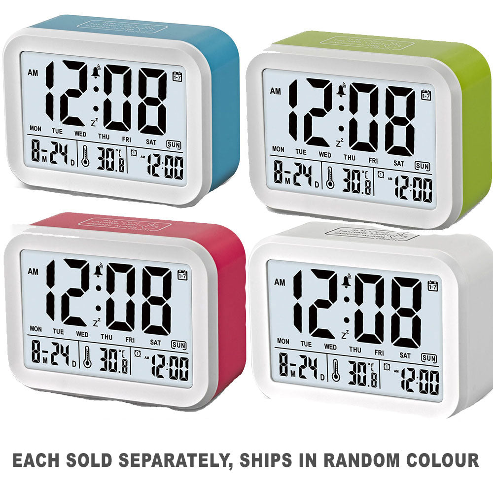 Palmer Multifuncional LCD Talking Clock