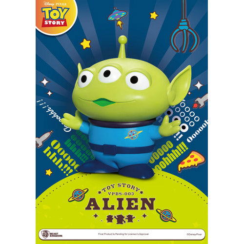 Beast Kingdom Small Toy Story Alien Vinyl Piggy Bank