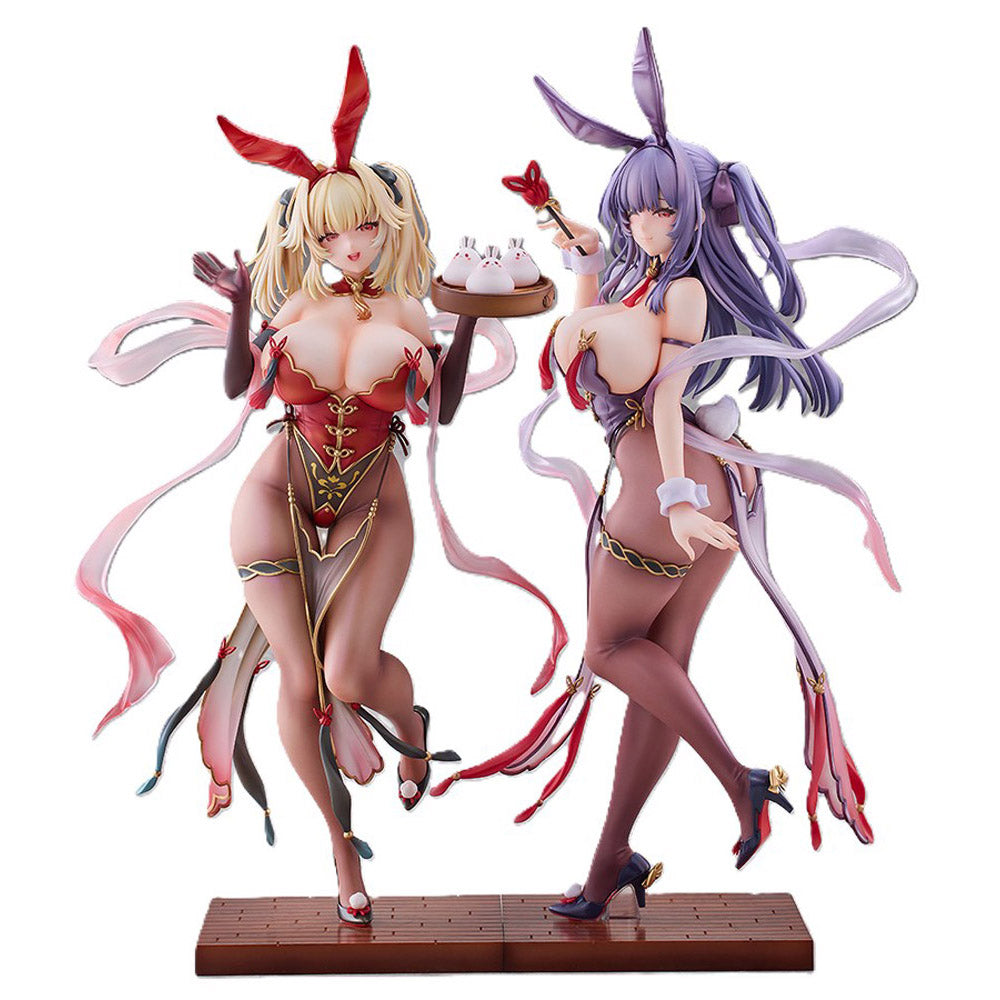 MoeHime Union Cheongsam Bunny Yuri & Stella 1/4 Scale Figure