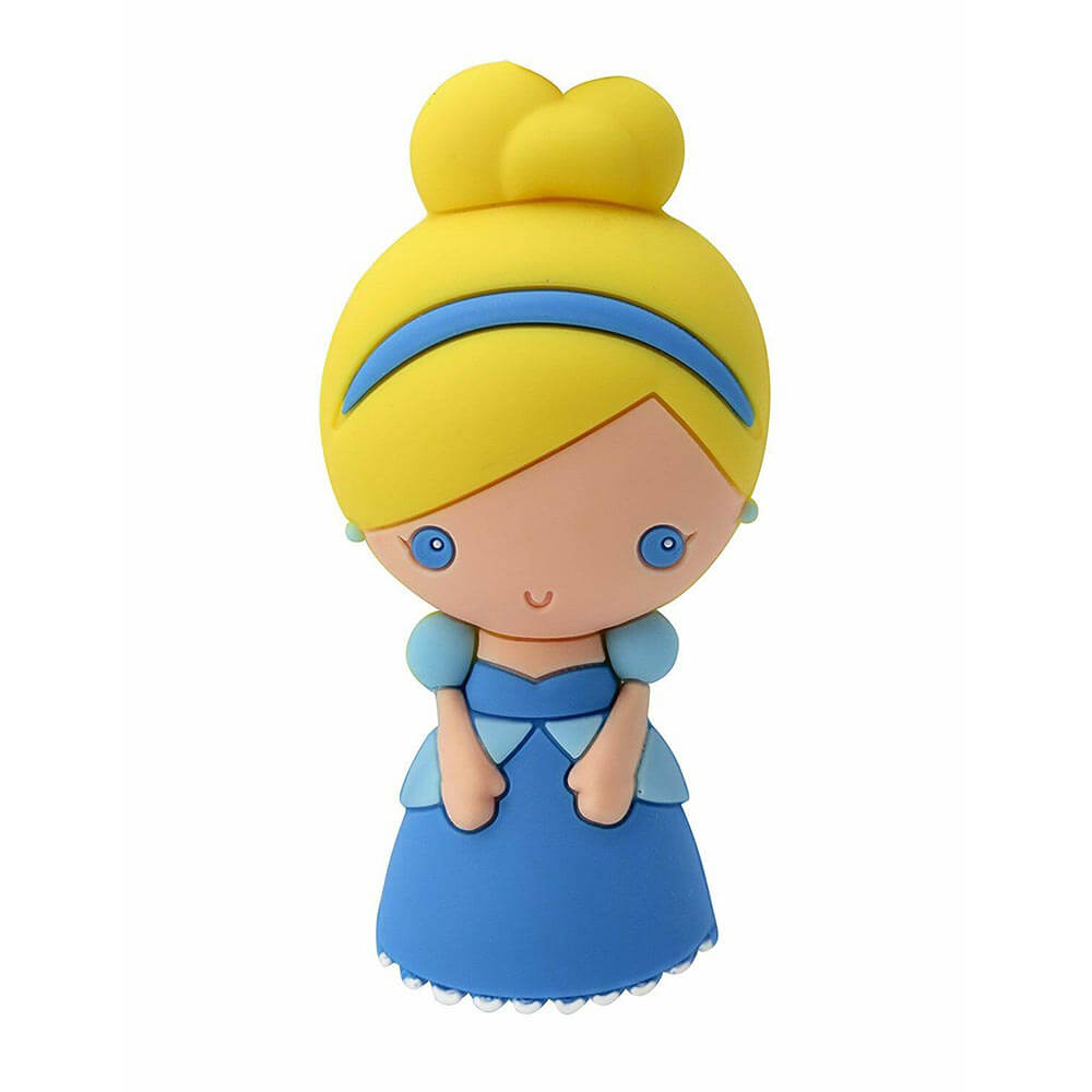 Magnet 3d espuma disney princesa