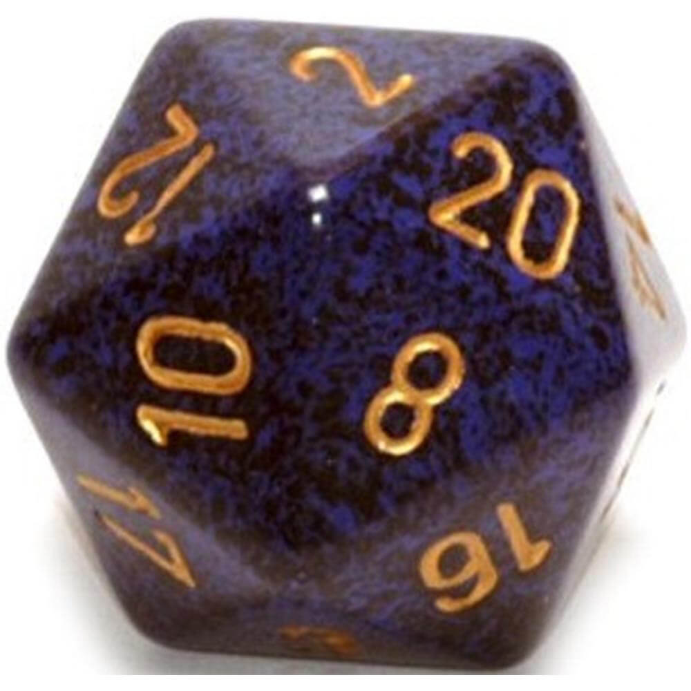 D20 Kości nakrapiane (34 mm)