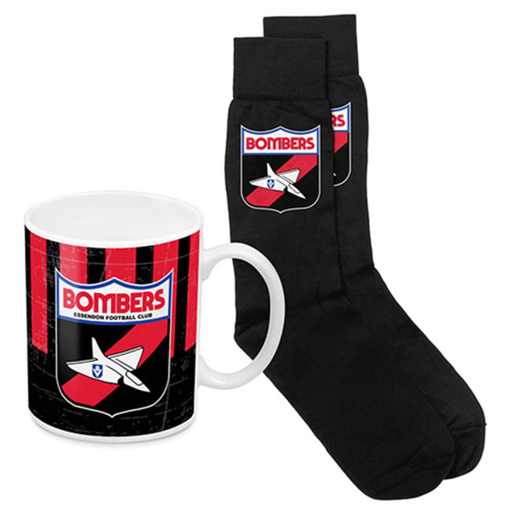 AFL Coffee Mug and Socks Heritage