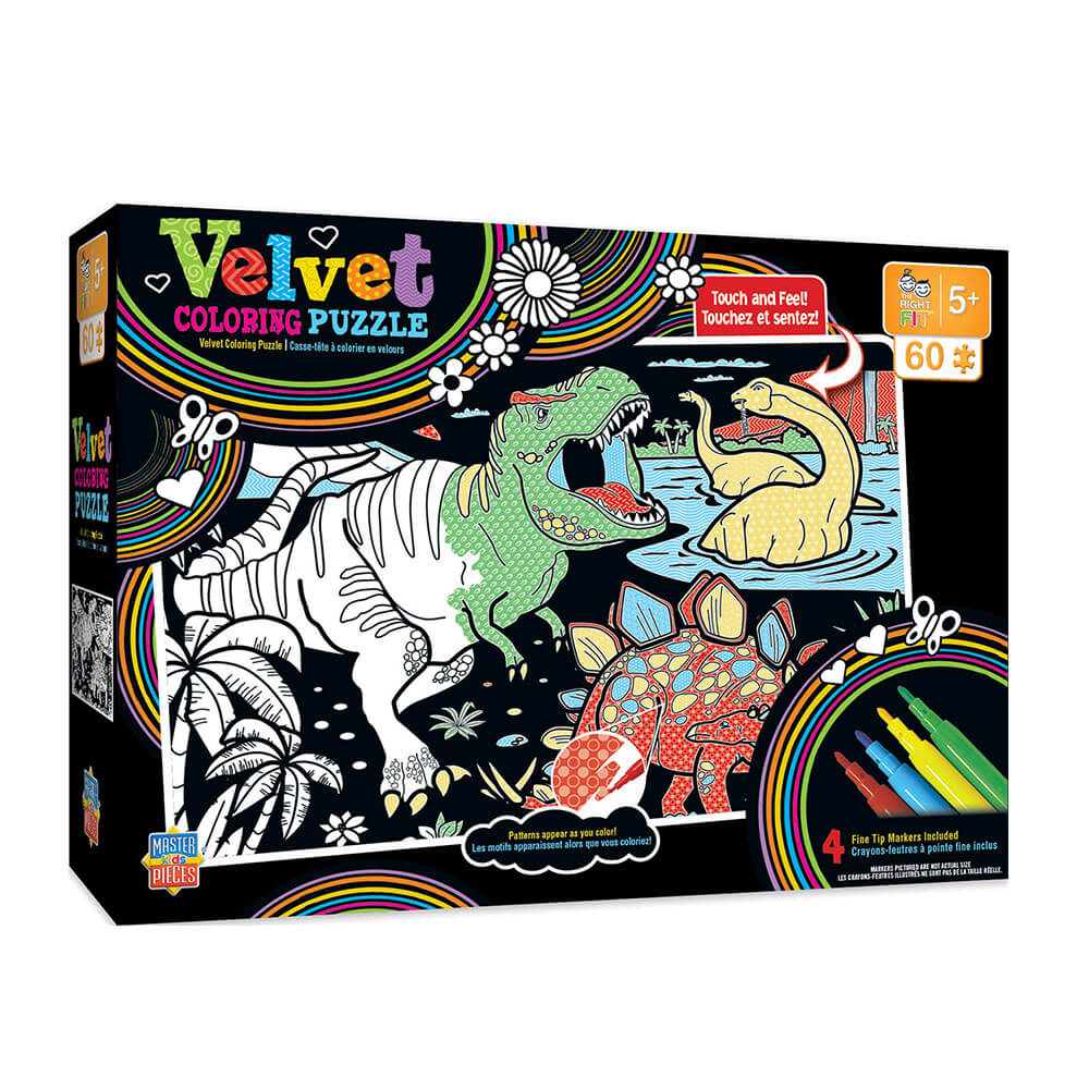 MP Kids Velvet Coloring Puzzle (60 st)