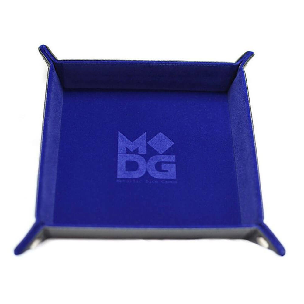 MDG Velvet Folding Dice Tray