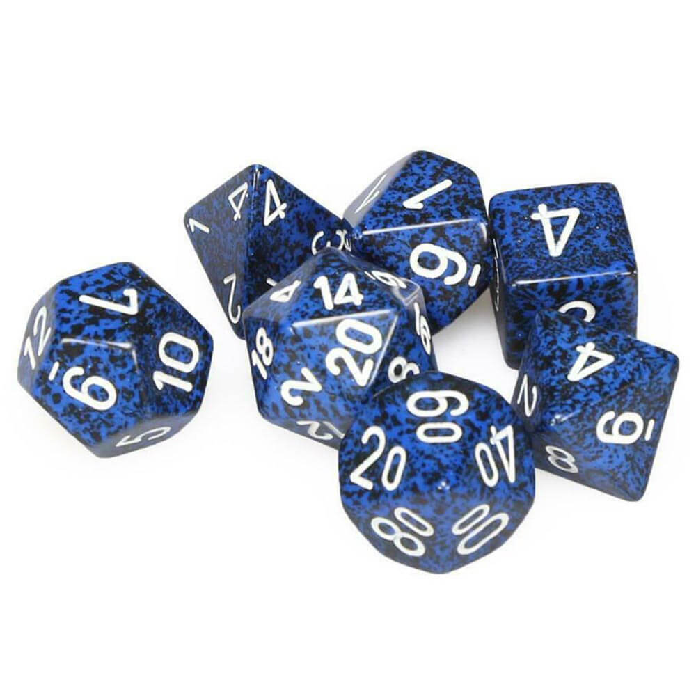 D7 DICE DICE DICE SPECKLED POL (7 DICE)