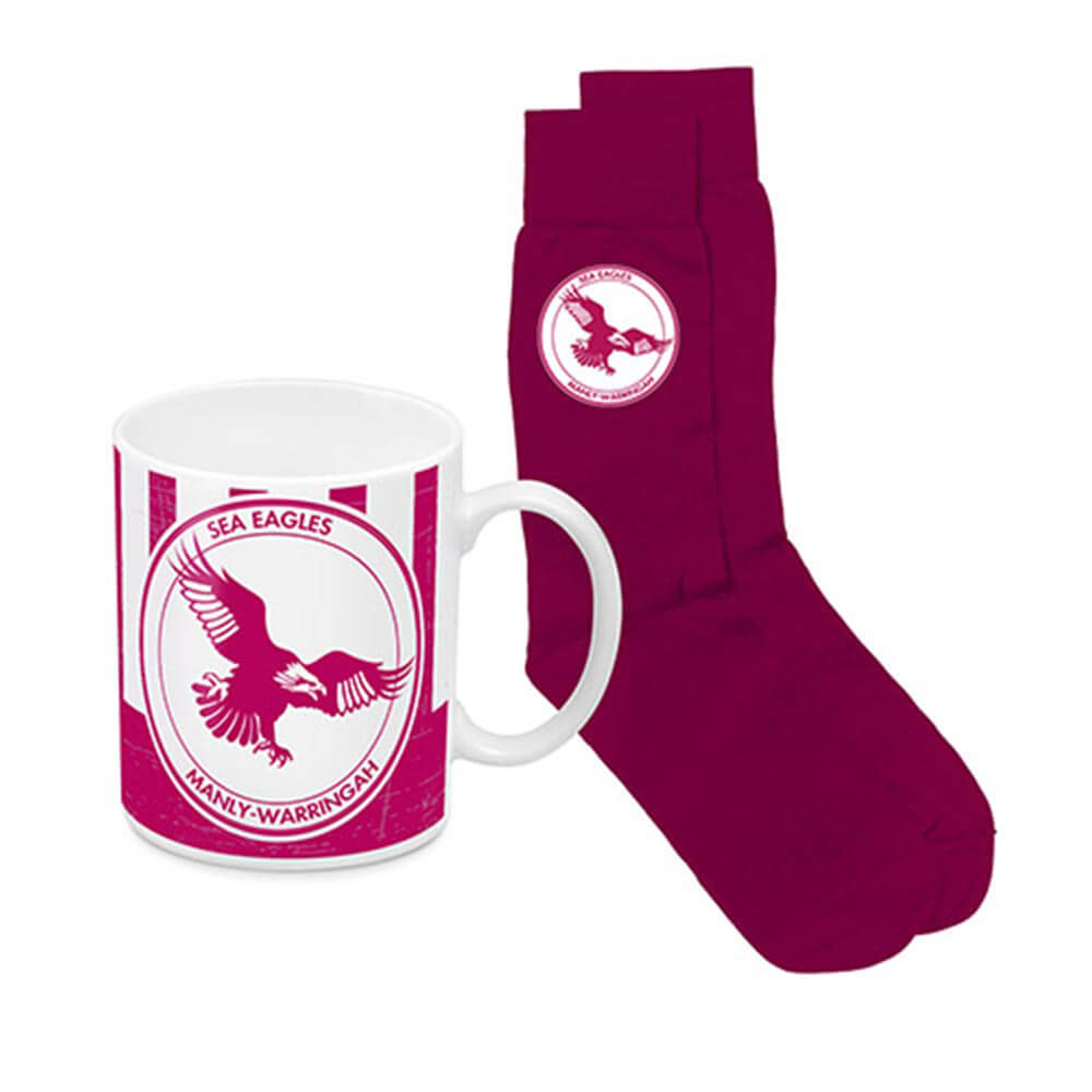 Pack de patrimoine de tasse de café NRL et de chaussettes