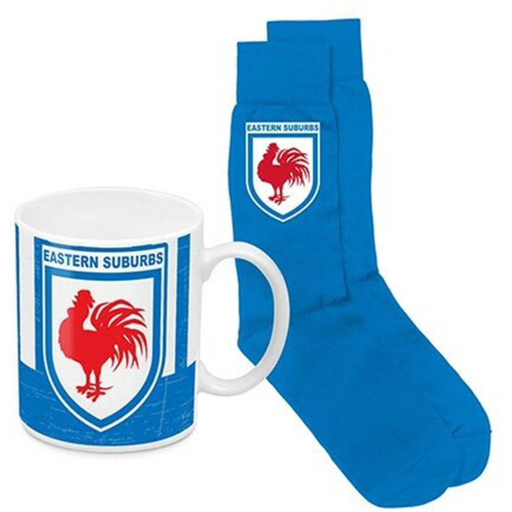 Pack de patrimoine de tasse de café NRL et de chaussettes