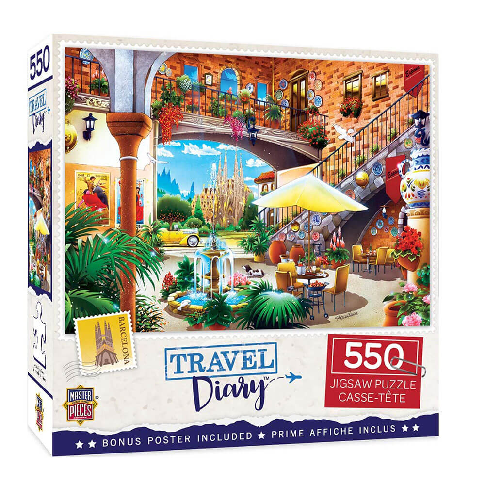 MP Reisetagebuch-Puzzle (550 Teile)