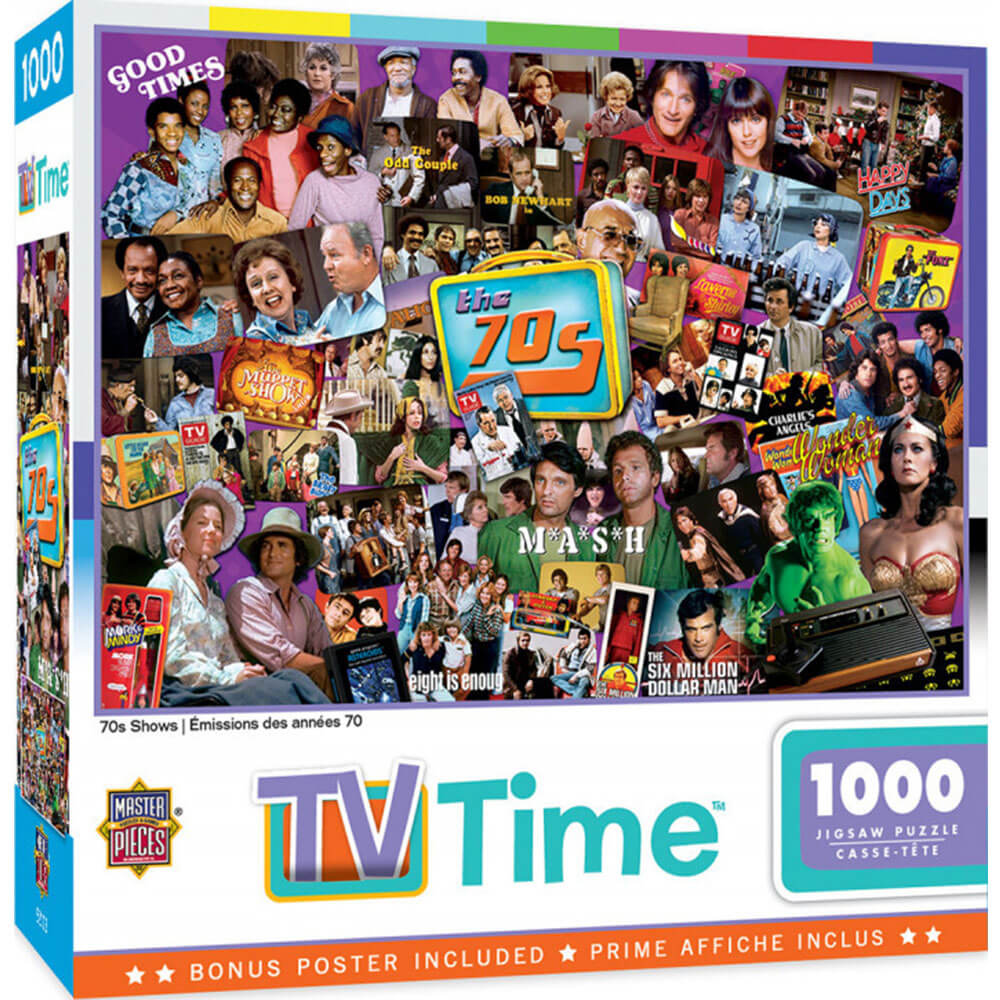 MasterPieces TV Time Shows 1000pc Puzzle