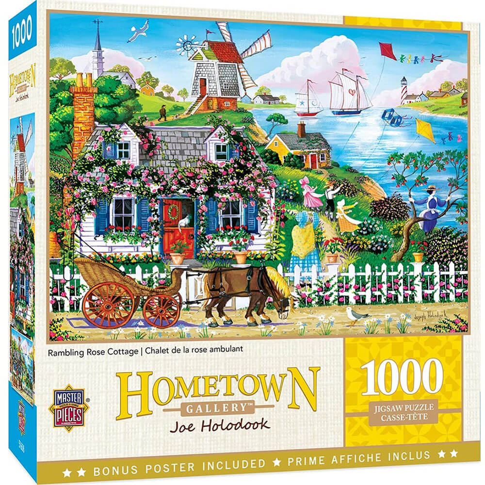 Masterpieces Hometown Gallery 1000pc Rompecedia