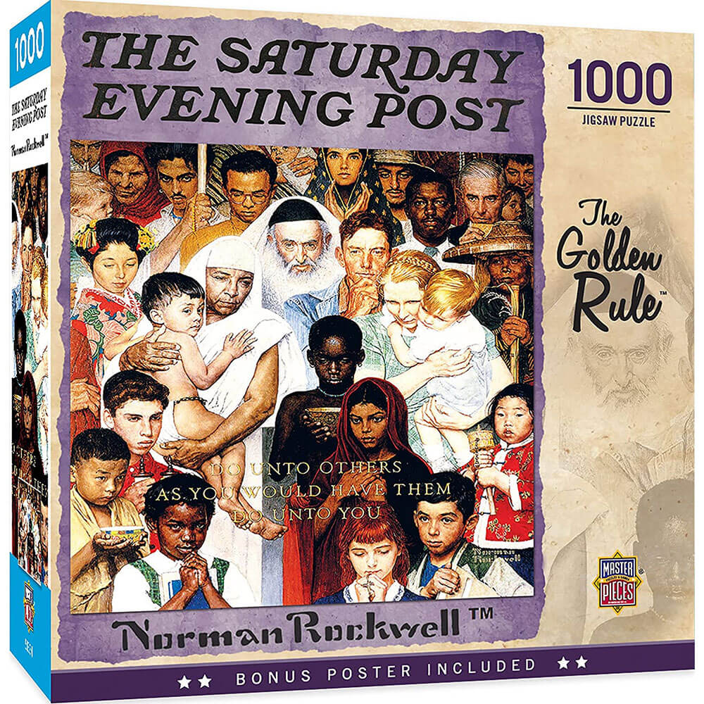  1000-teiliges Puzzle „Saturday Evening Post“.