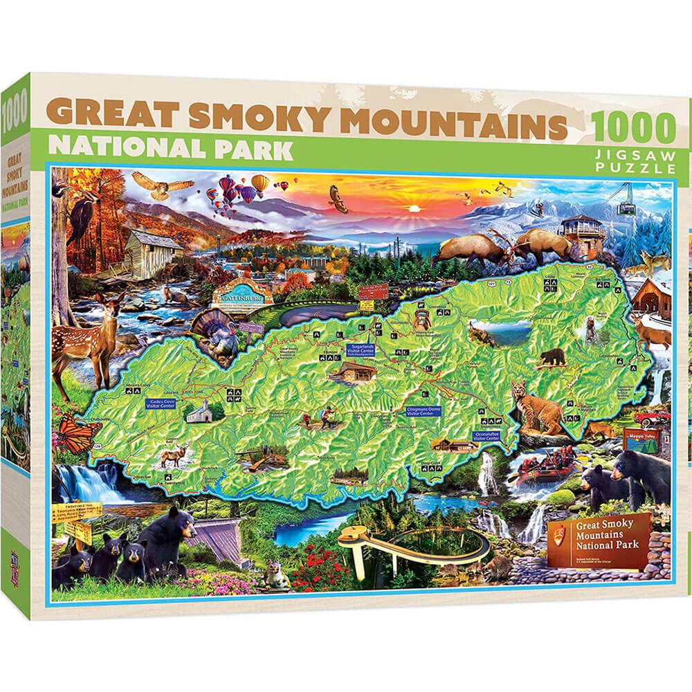 Parque -Mestre Nacional Parque Nacional 1000pc Puzzle