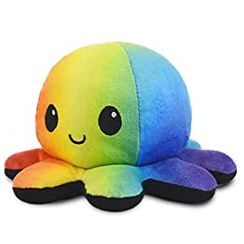 Omkeerbare octopus plushie