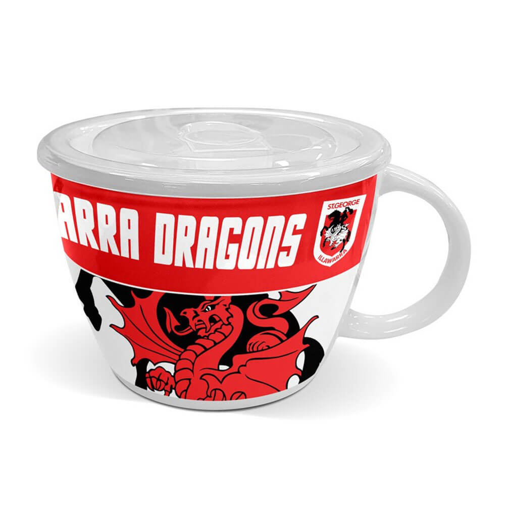 Taza de sopa NRL con tapa