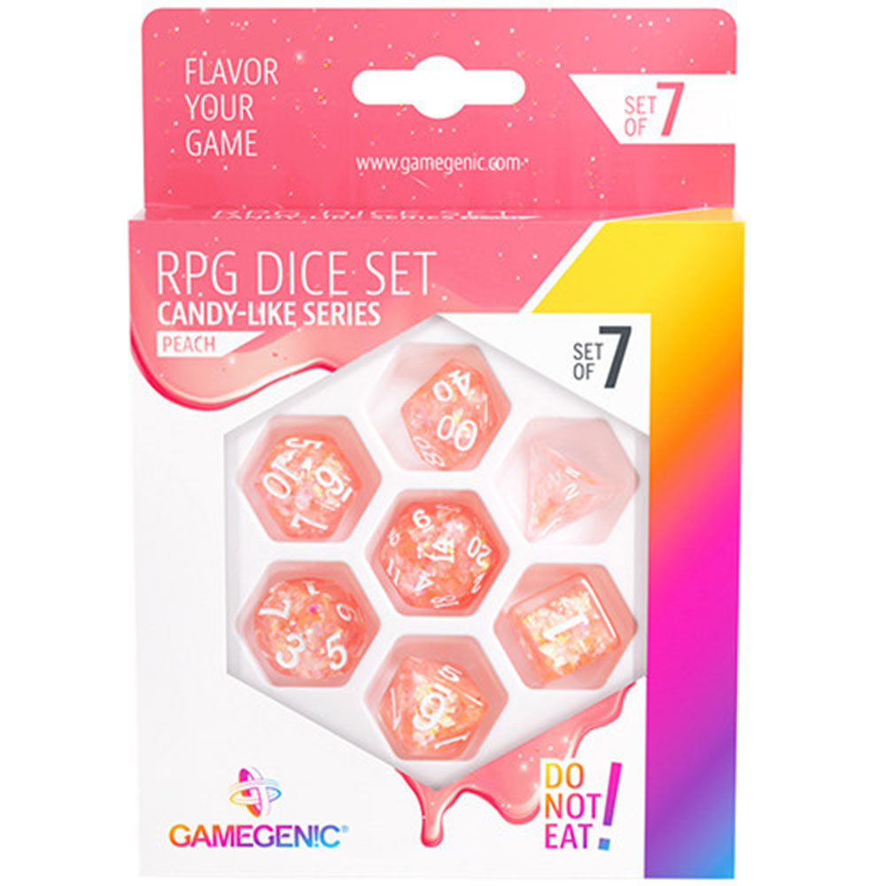 GameGenic Candy Like Series RPG Dice Conjunto 7pcs