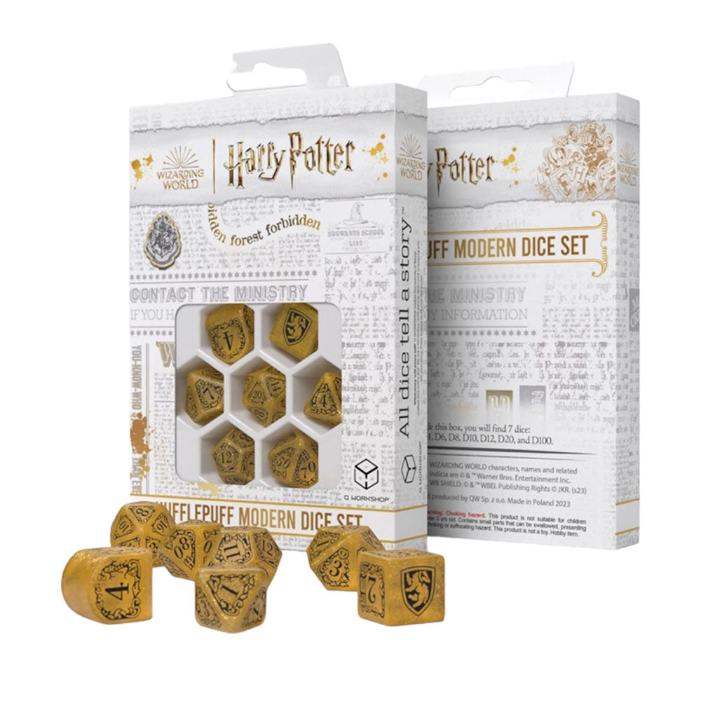 Harry Potter Hufflepuf moderne 7-die set