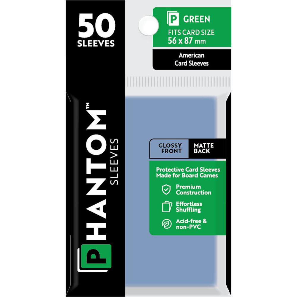 Mangas Green Phantom 50pcs (56x87mm)