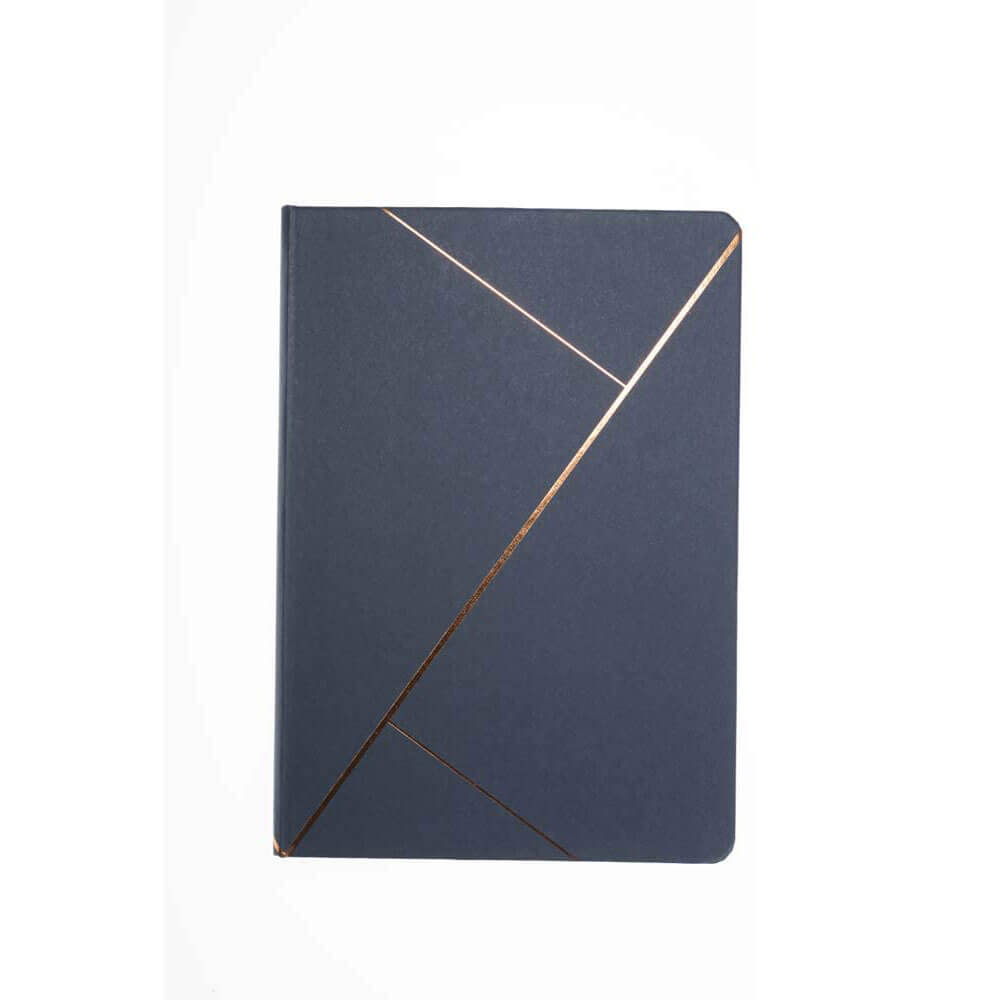 Collins Vanguard Notebook Foil Blue 240 pagina's A5