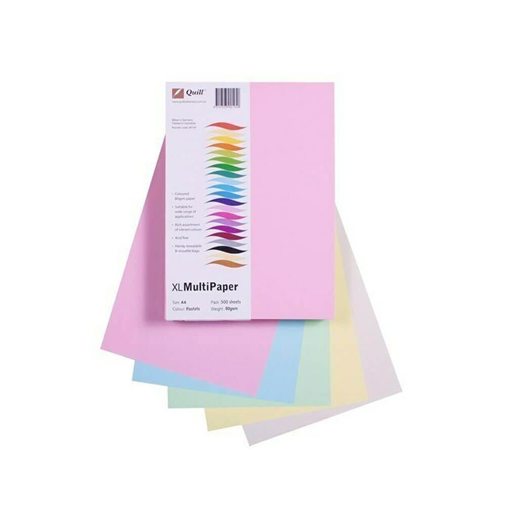 Quill Copy Paper A4 (500pk) surtido