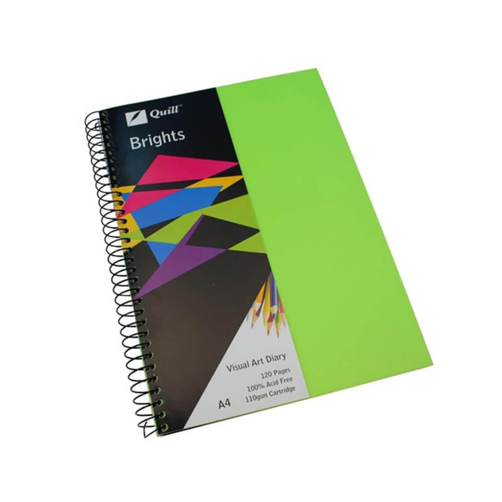 Quill Brights Visual Art Diary A3 (60 blader)