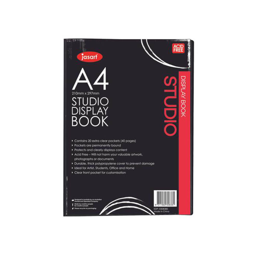 Jasart Display Book Black (20 pagina's)