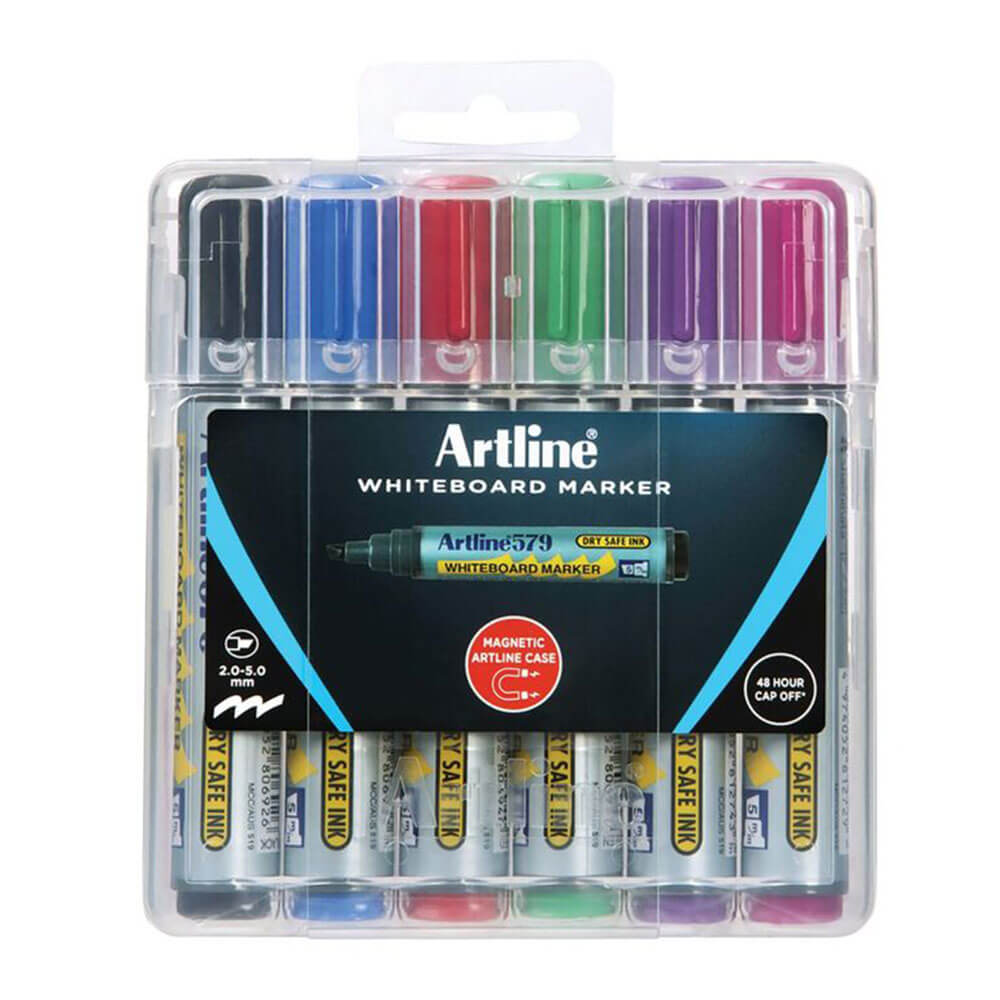 Marker tablicy Artline w trudnym przypadku 5 mm asortowany