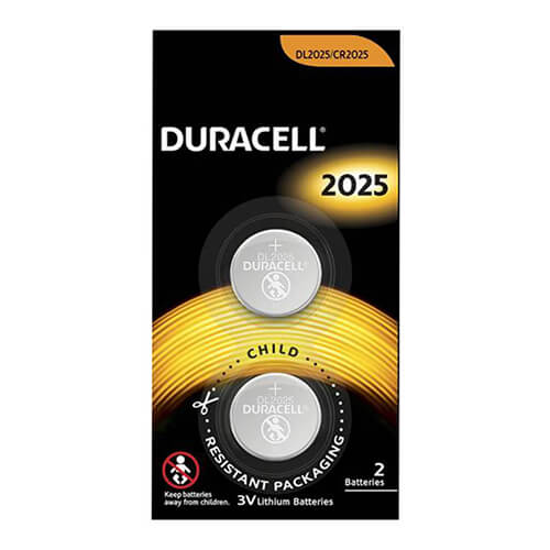 Duracell Lithium Button Batteries (2pk)