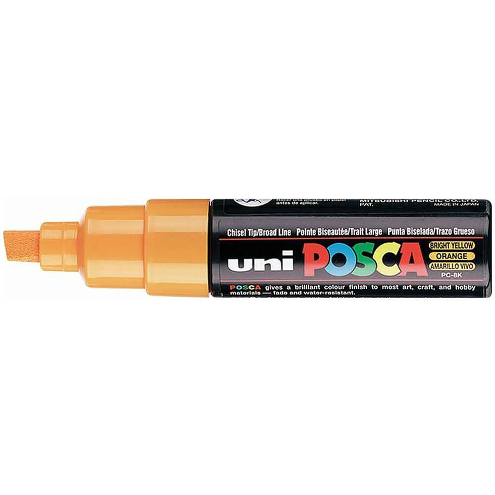 UNI POSCA PC-8K CHISEL TIP PEINT MARKER